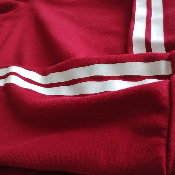 | Red White Striped Crop Sweater | 004 | - Picture 3 of 7